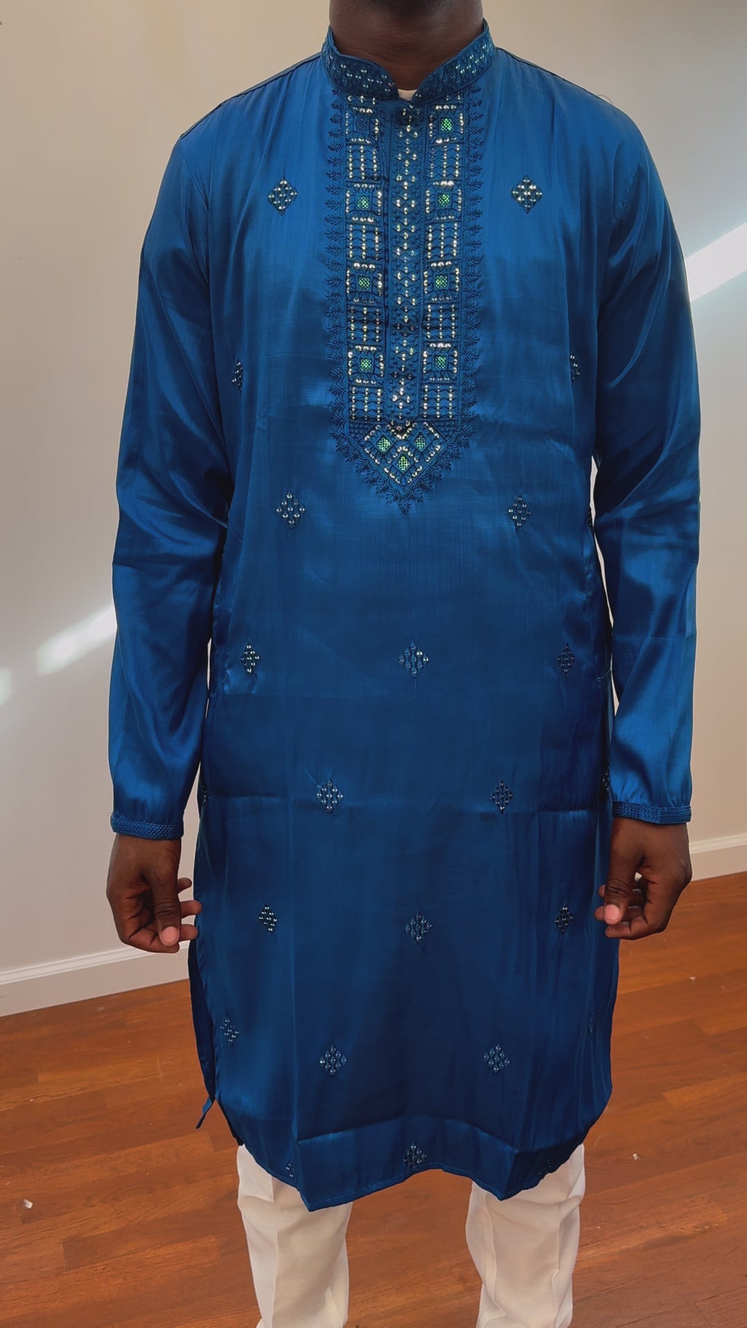 Dark Blue Fancy Kurta