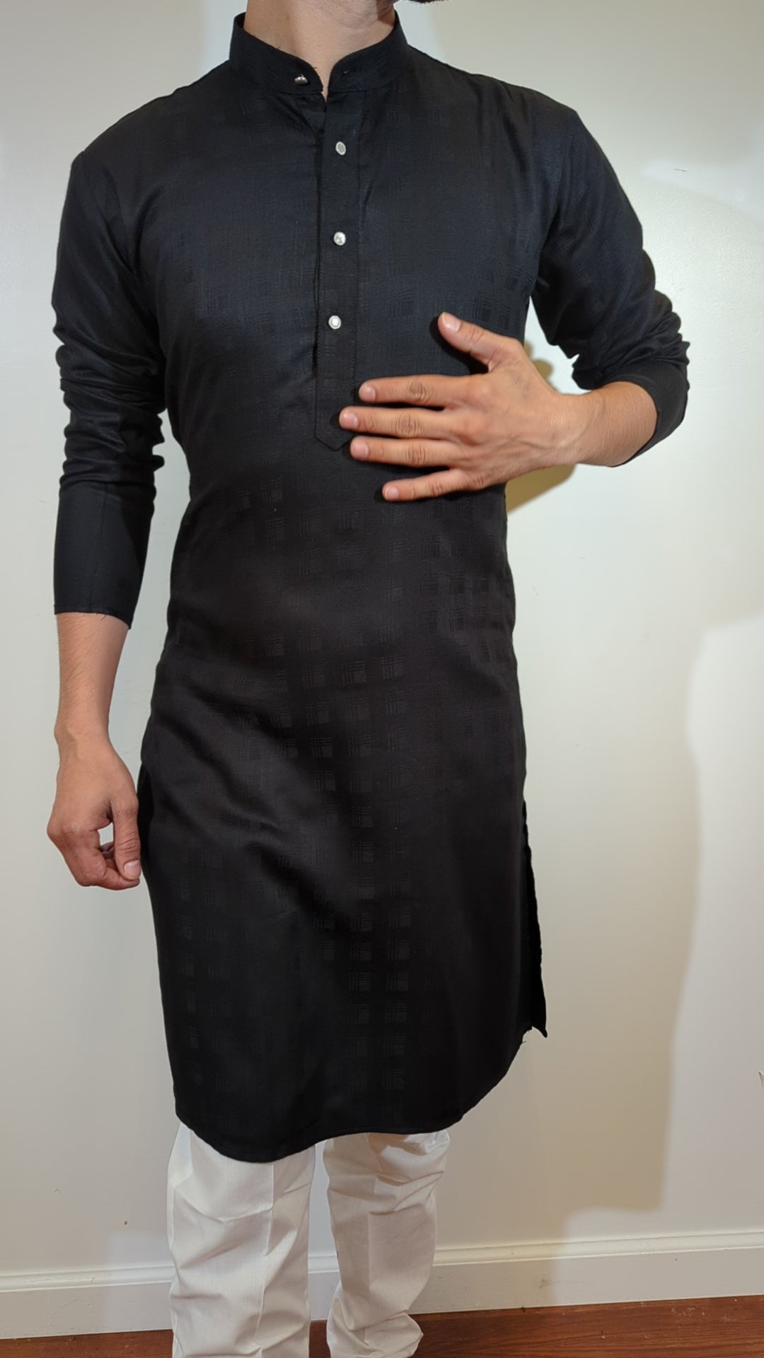 Black Fancy Kurta