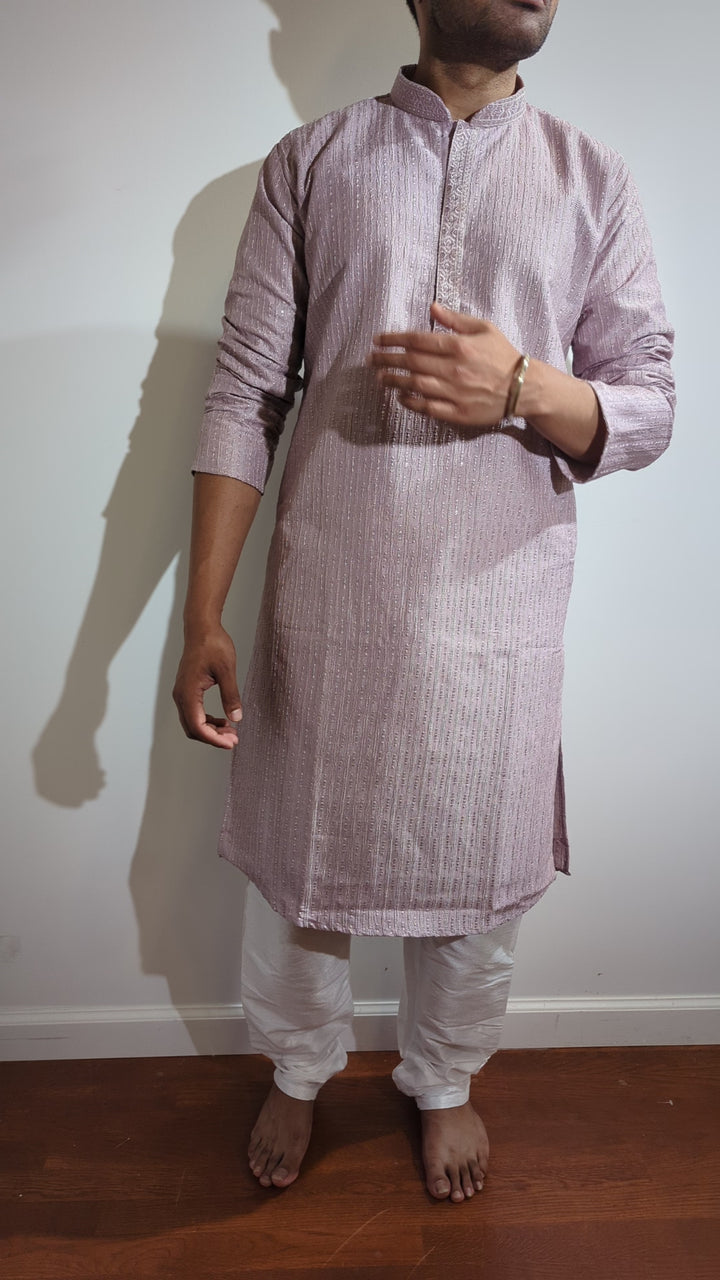 Light Purple Fancy Kurta