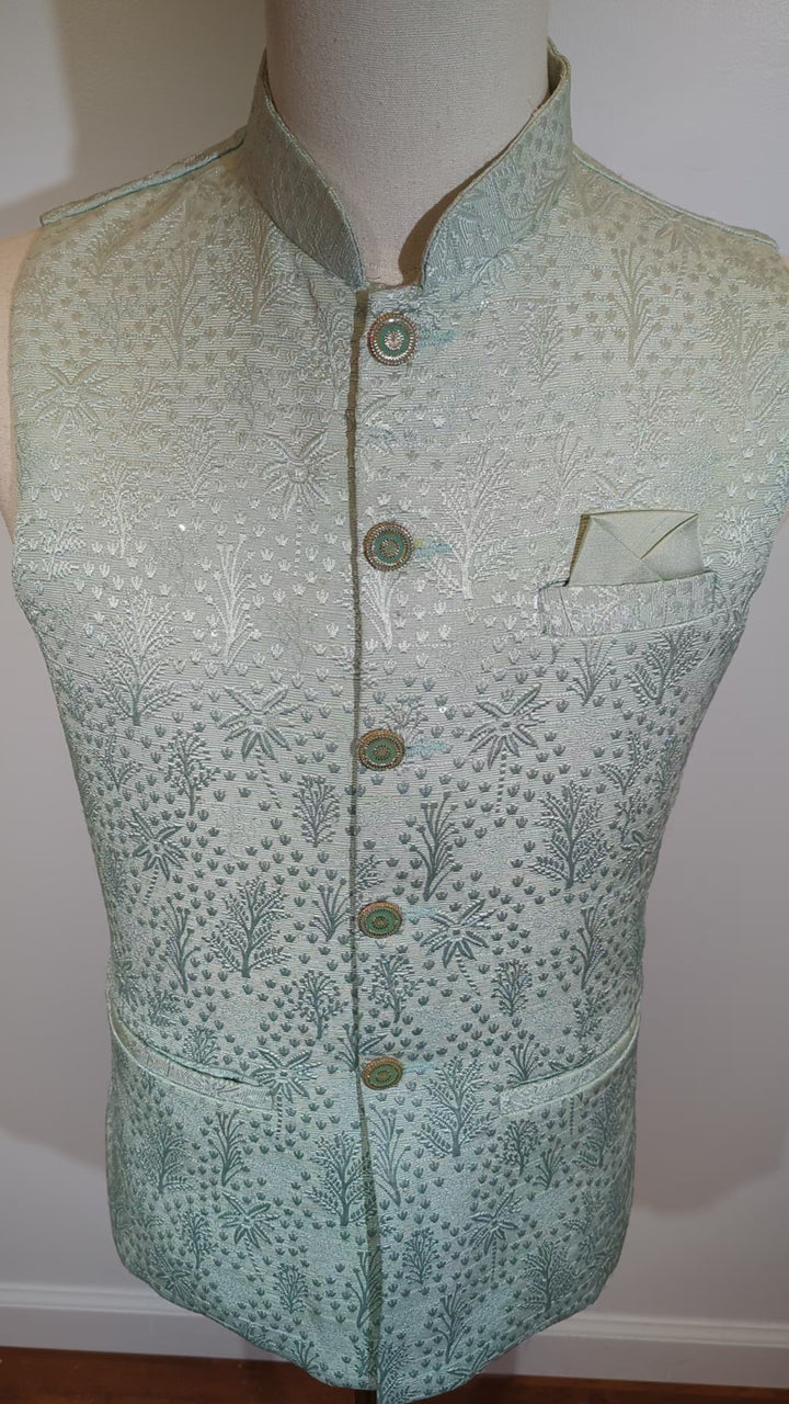 Seafoam Designer Vest