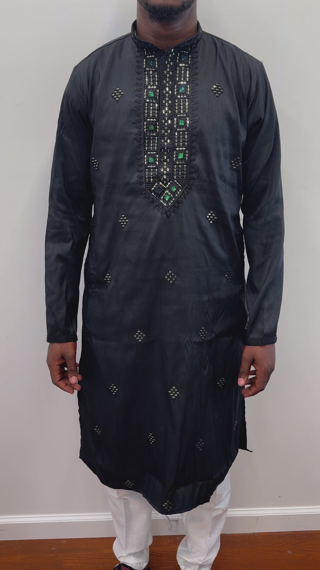 Black Fancy Kurta