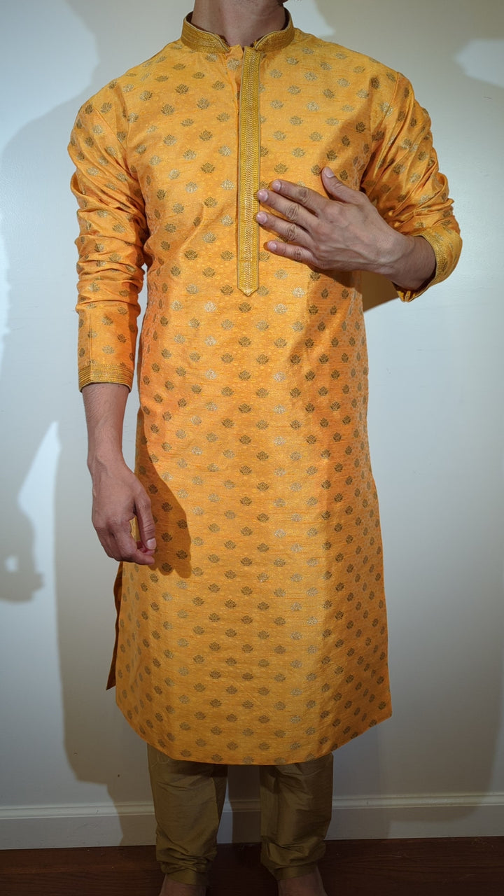 Mustard Fancy Kurta