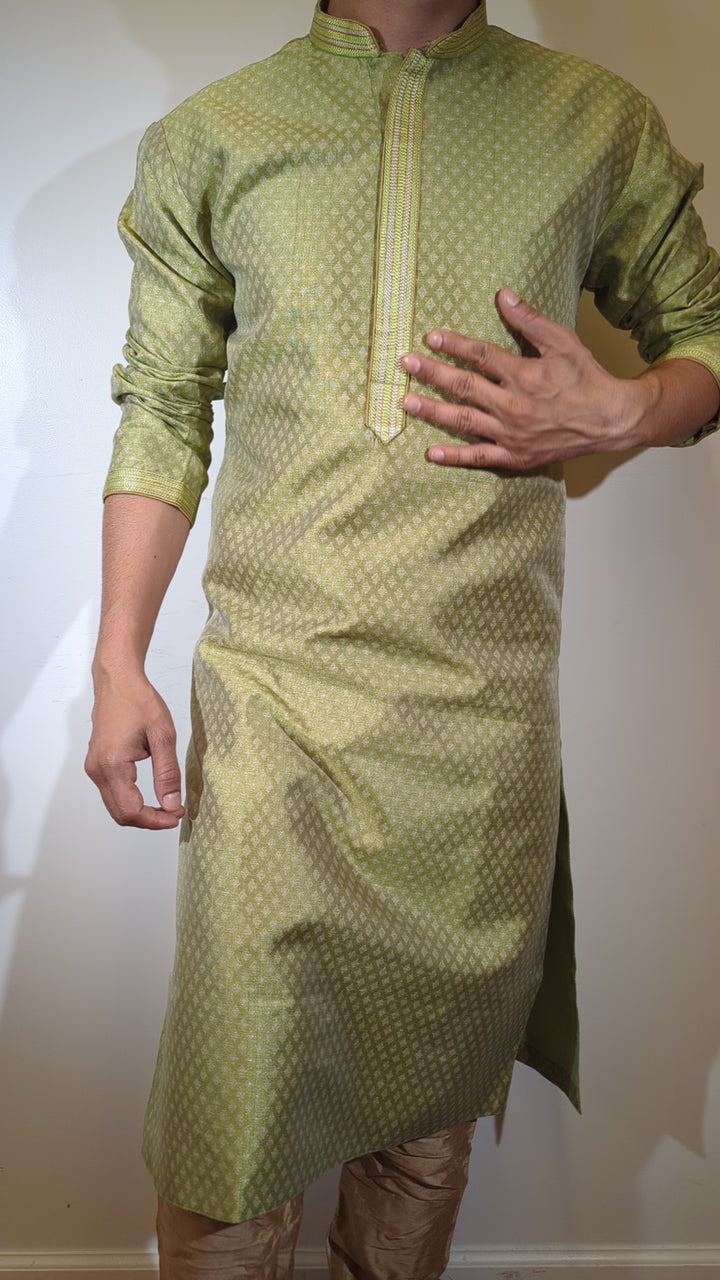 Pale Green Fancy Kurta