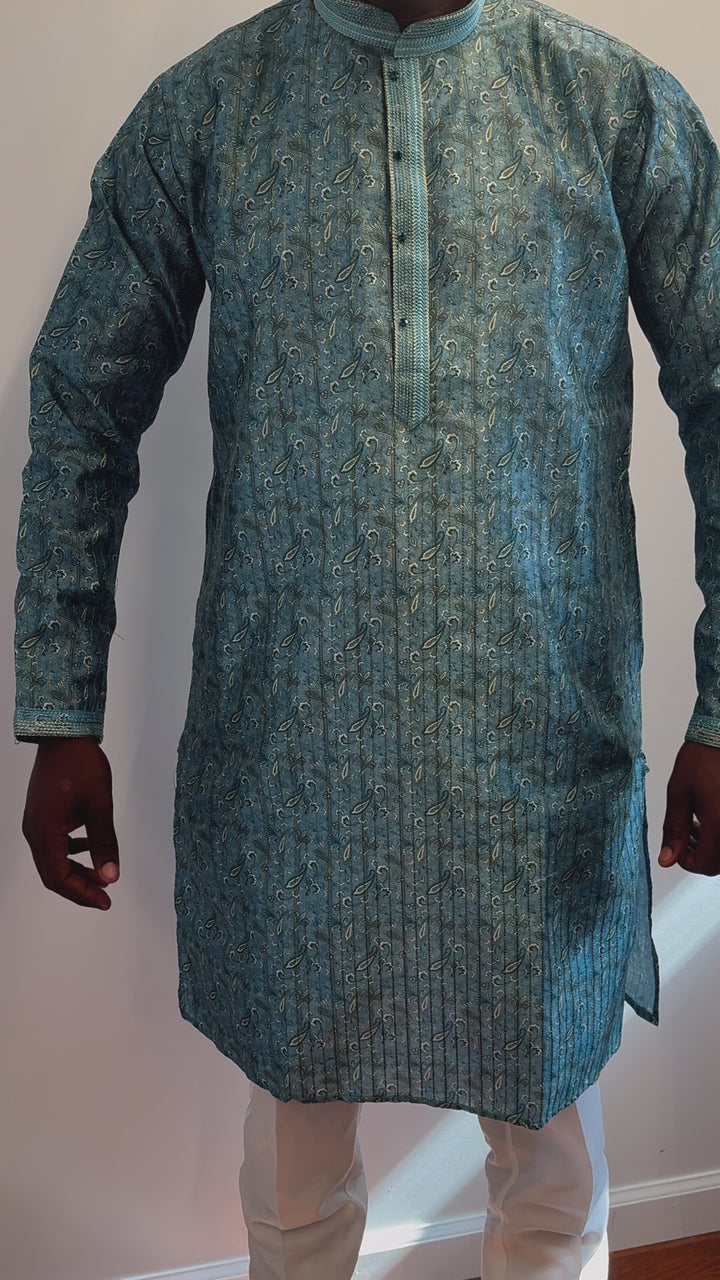 Seafoam Fancy Kurta