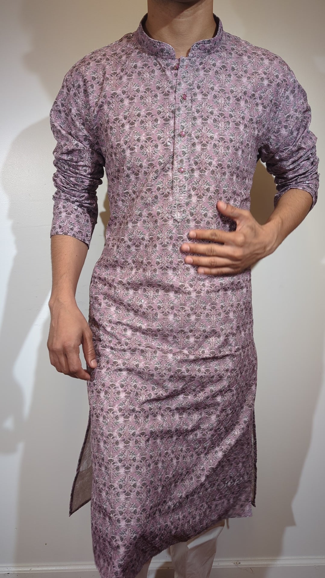 Light Purple Fancy Kurta