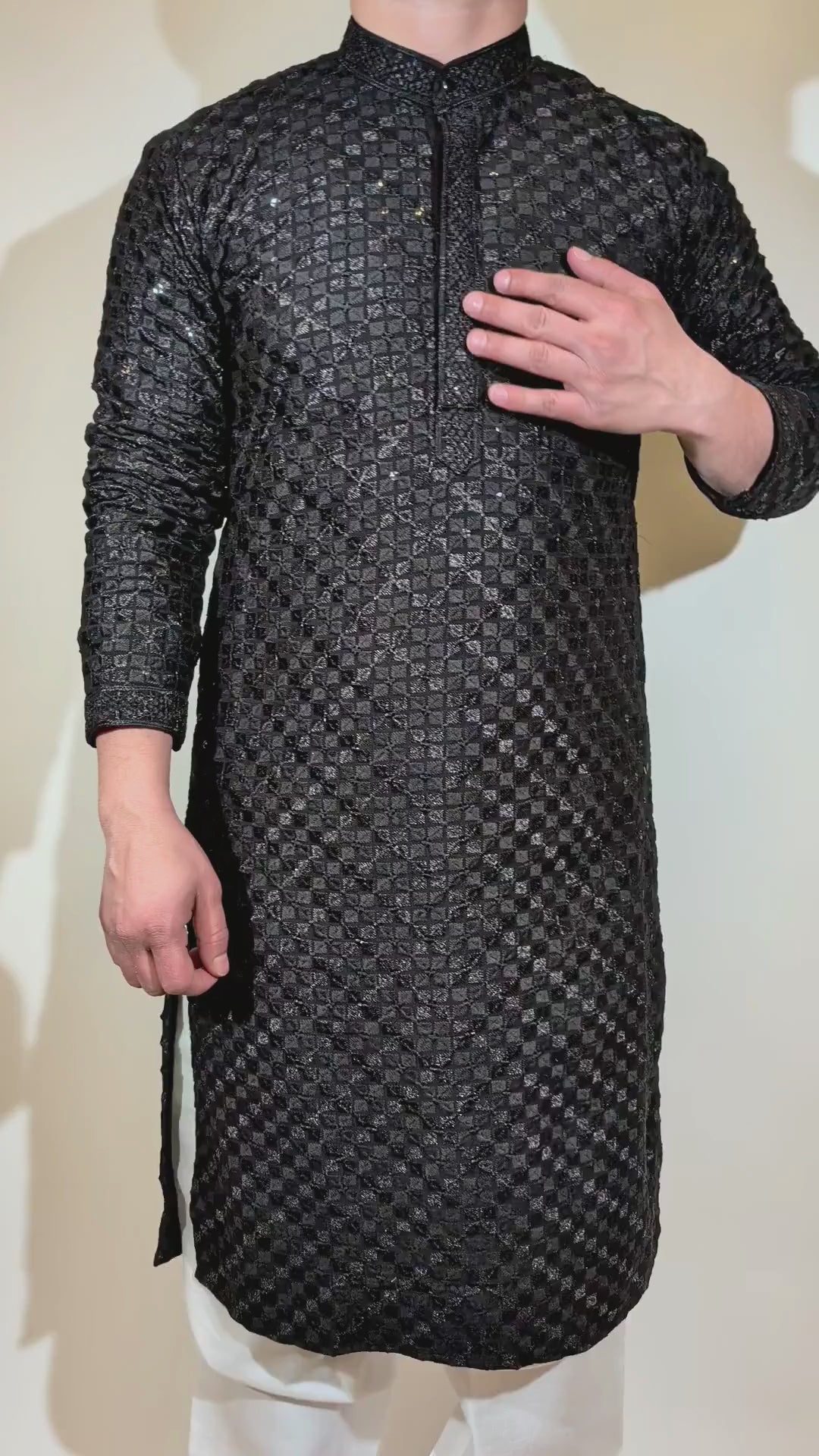 Black Kurta