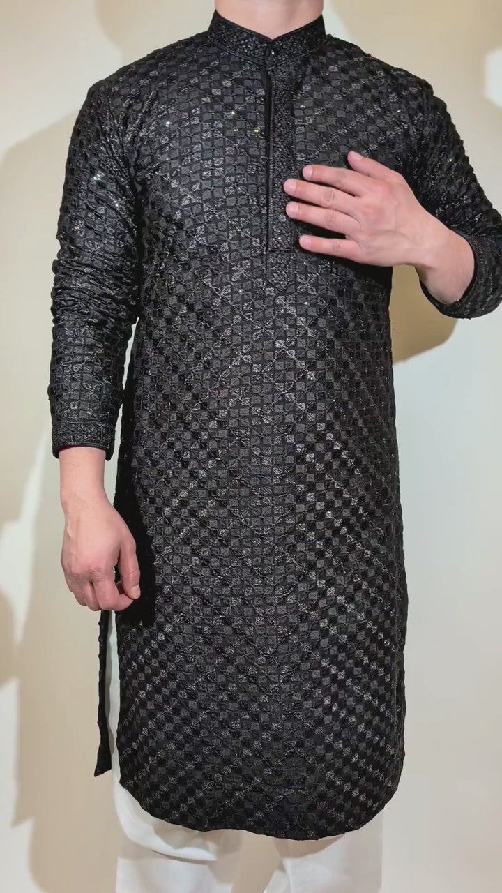 Black Kurta