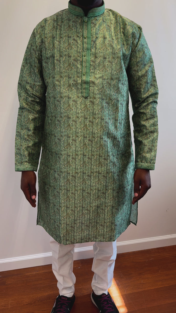 Green Fancy Kurta